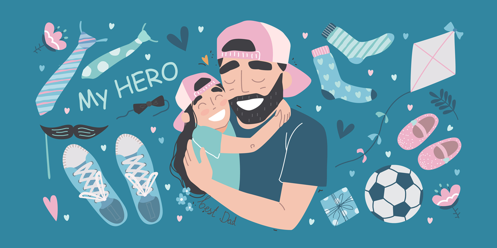 Real wealth is when your kids hug you even when you have nothing